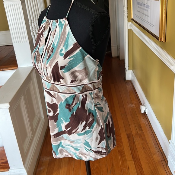 BCBGMAXAZRIA Rayon Knit Halter Top - Picture 3 of 4